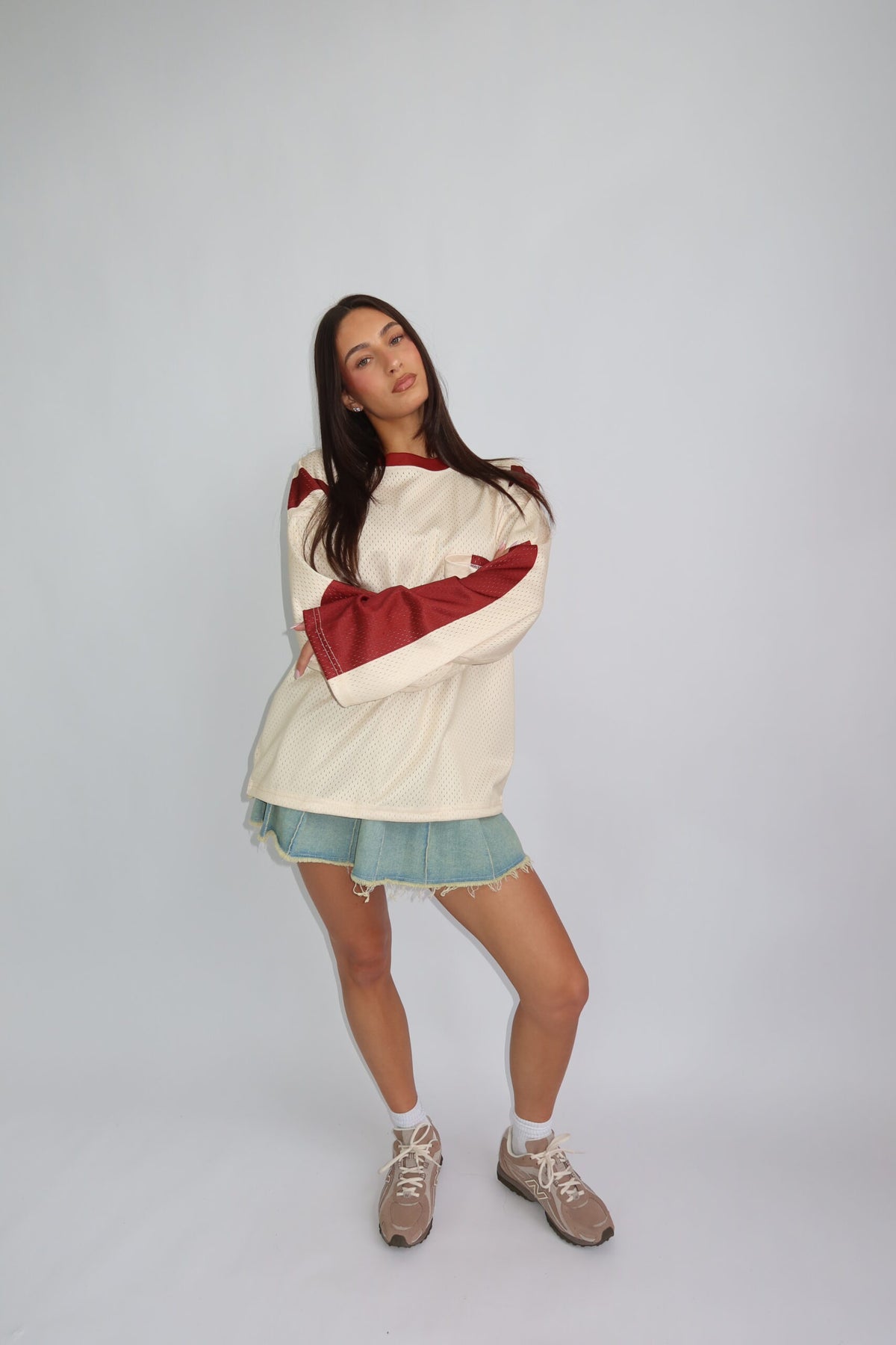 Jersey Longsleeve - Rood