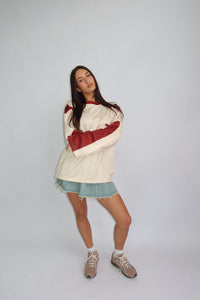 Jersey Longsleeve - Rood