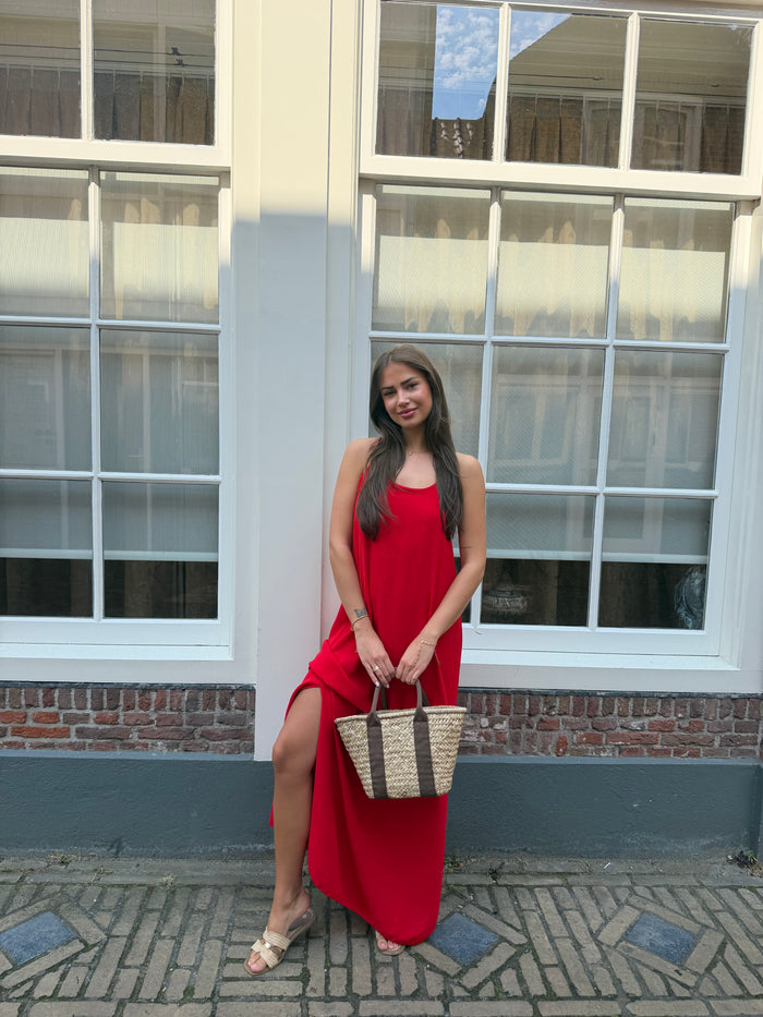 Jaanie Jurk - Rood
