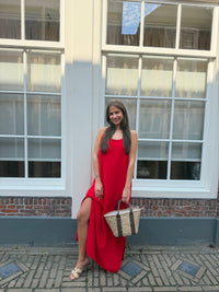 Jaanie Jurk - Rood