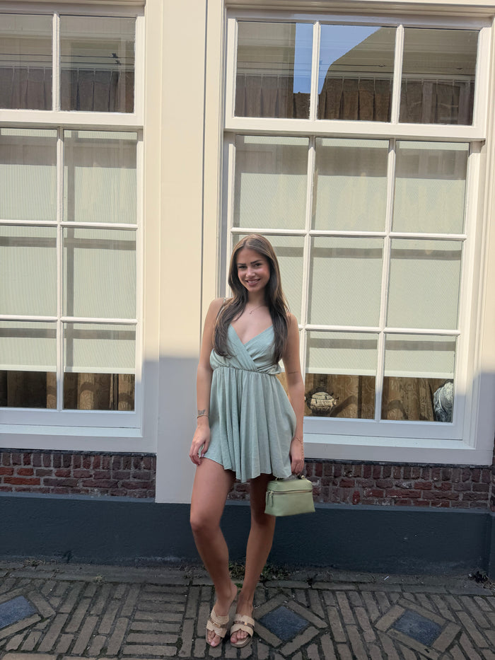 Charlie Playsuit - Mint Groen