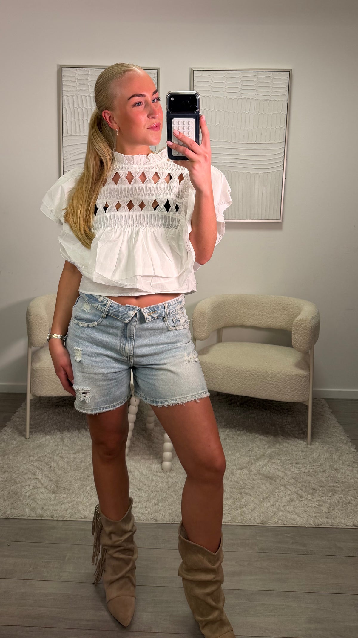 Livia Top - Wit