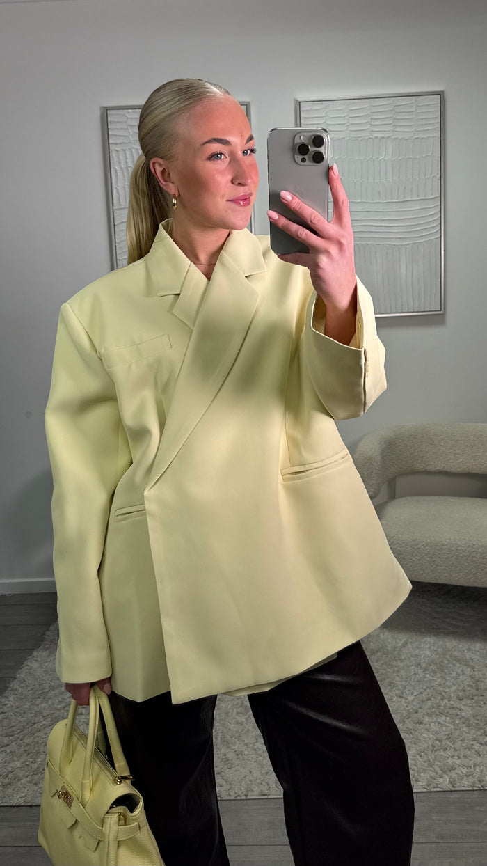 Axelle Blazer - Butter Yellow
