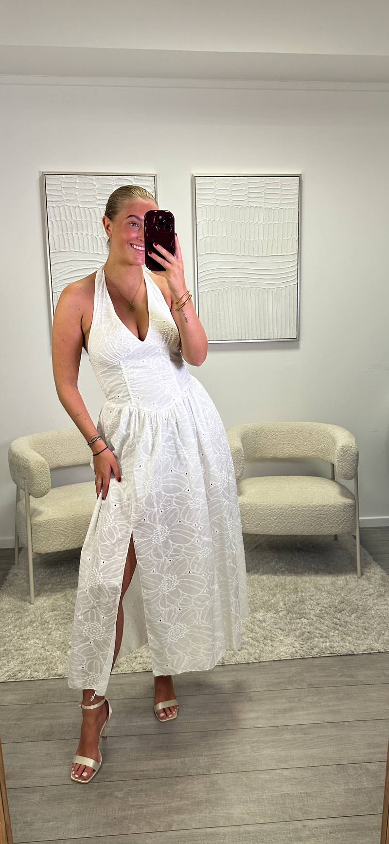 Fien Dress - White