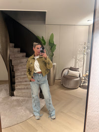 Puck High Waist Jeans - Blauw