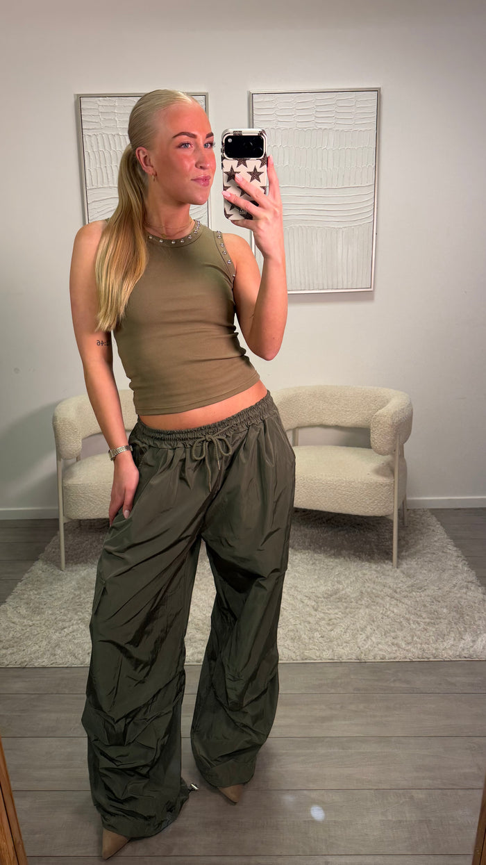 Mira Parachute Broek - Groen
