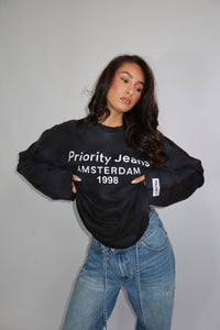 Fien Longsleeve - Zwart