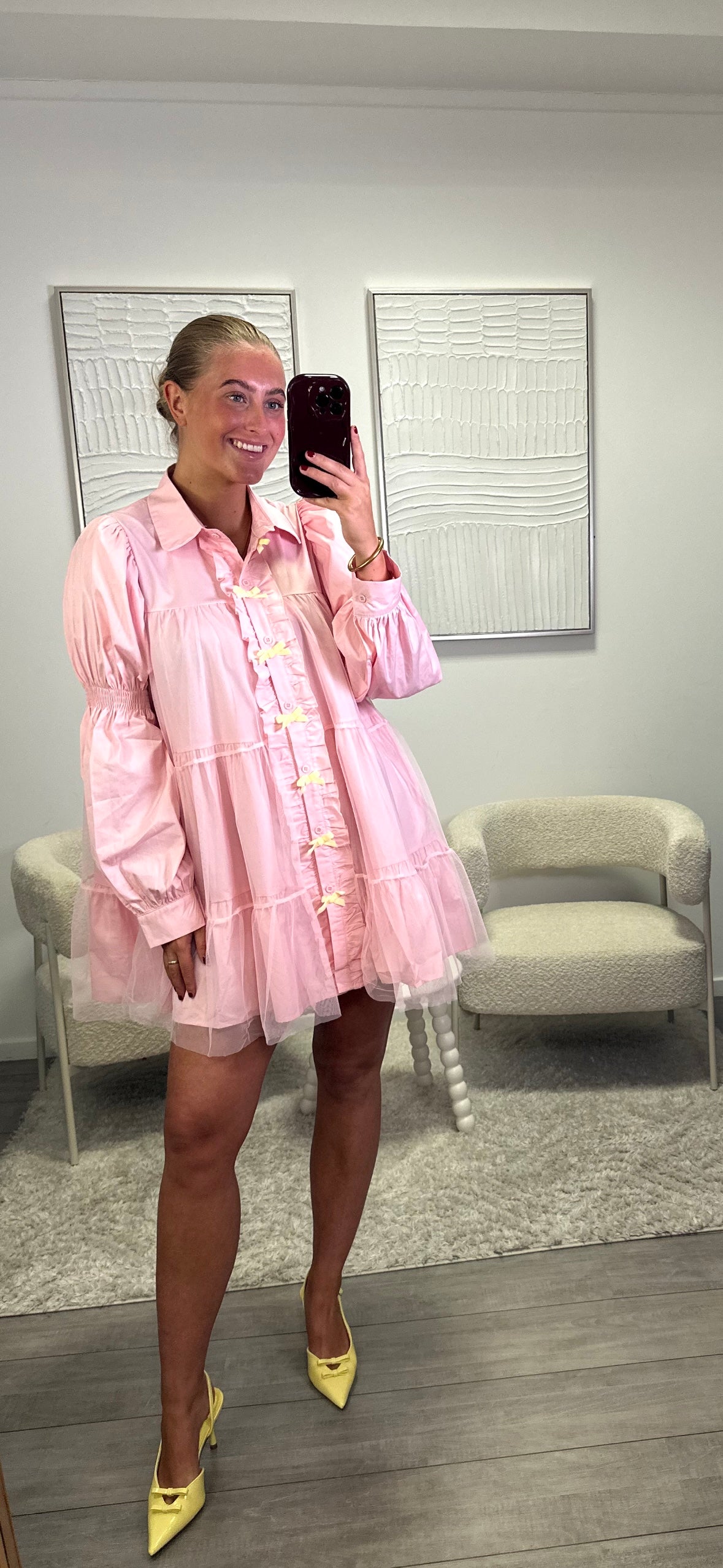Bonny Dress - Pink