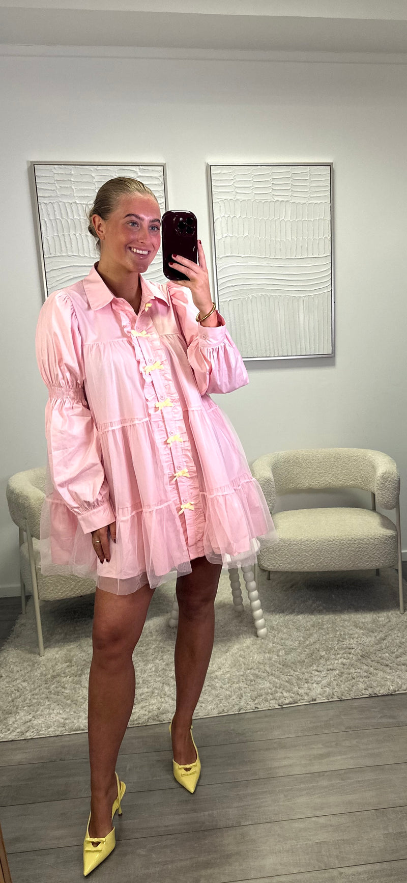 Bonny Dress - Pink
