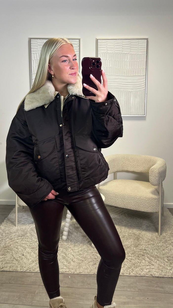 Dounja Jacket - Dark Brown