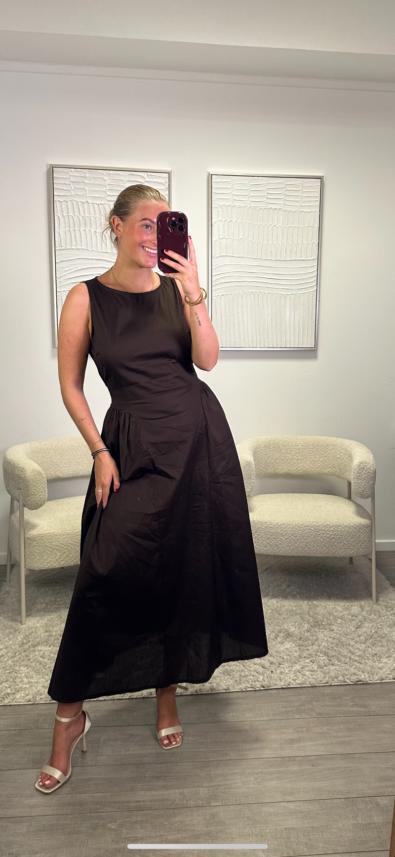 Kiki Dress - Brown