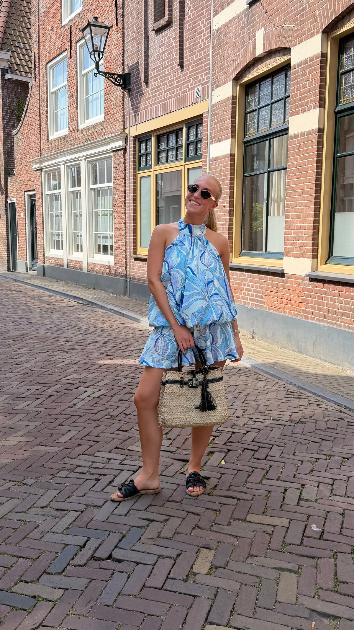 Aylani Playsuit - Blauw