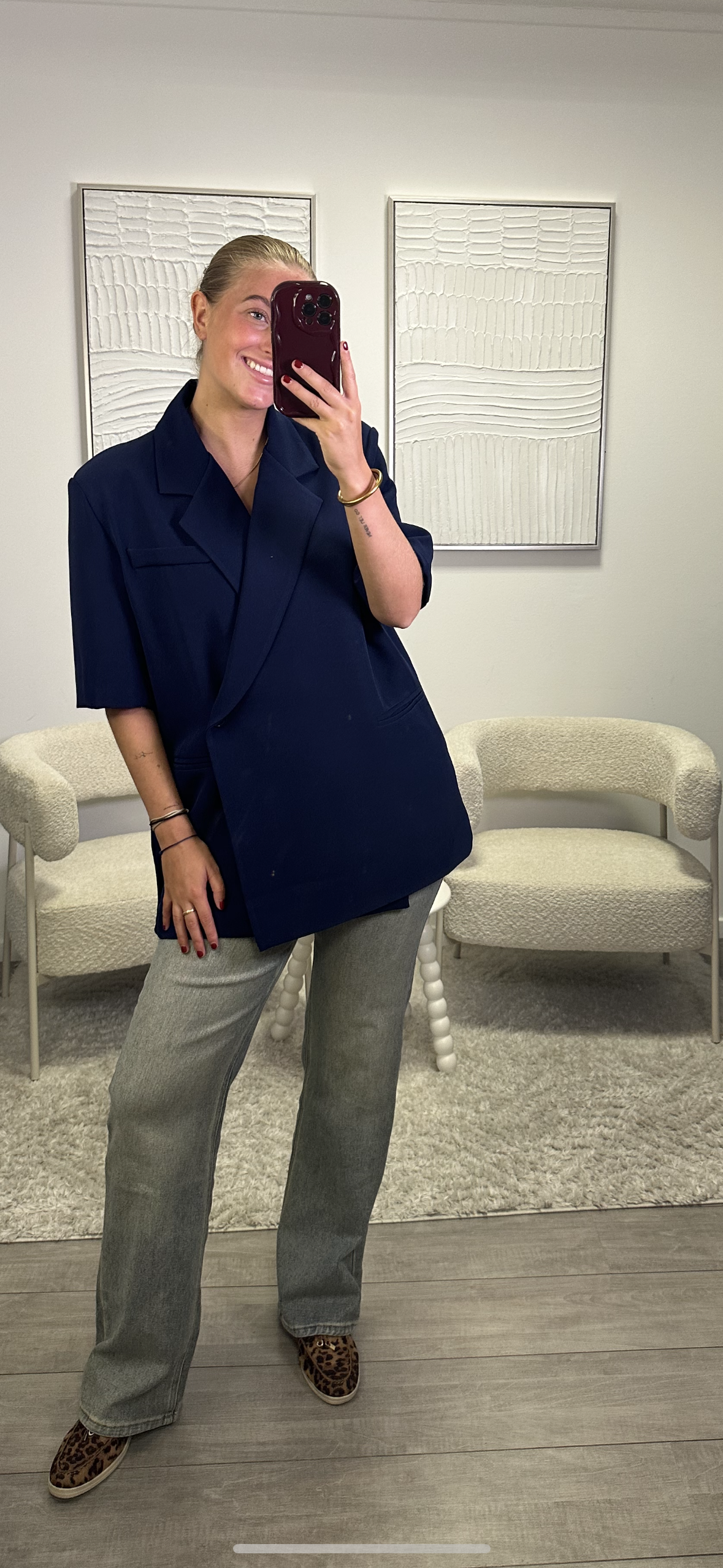 Nova Blazer - Dark Blue