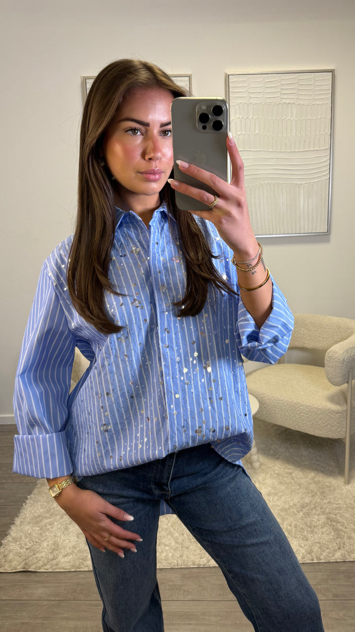 Pip Blouse - Blue