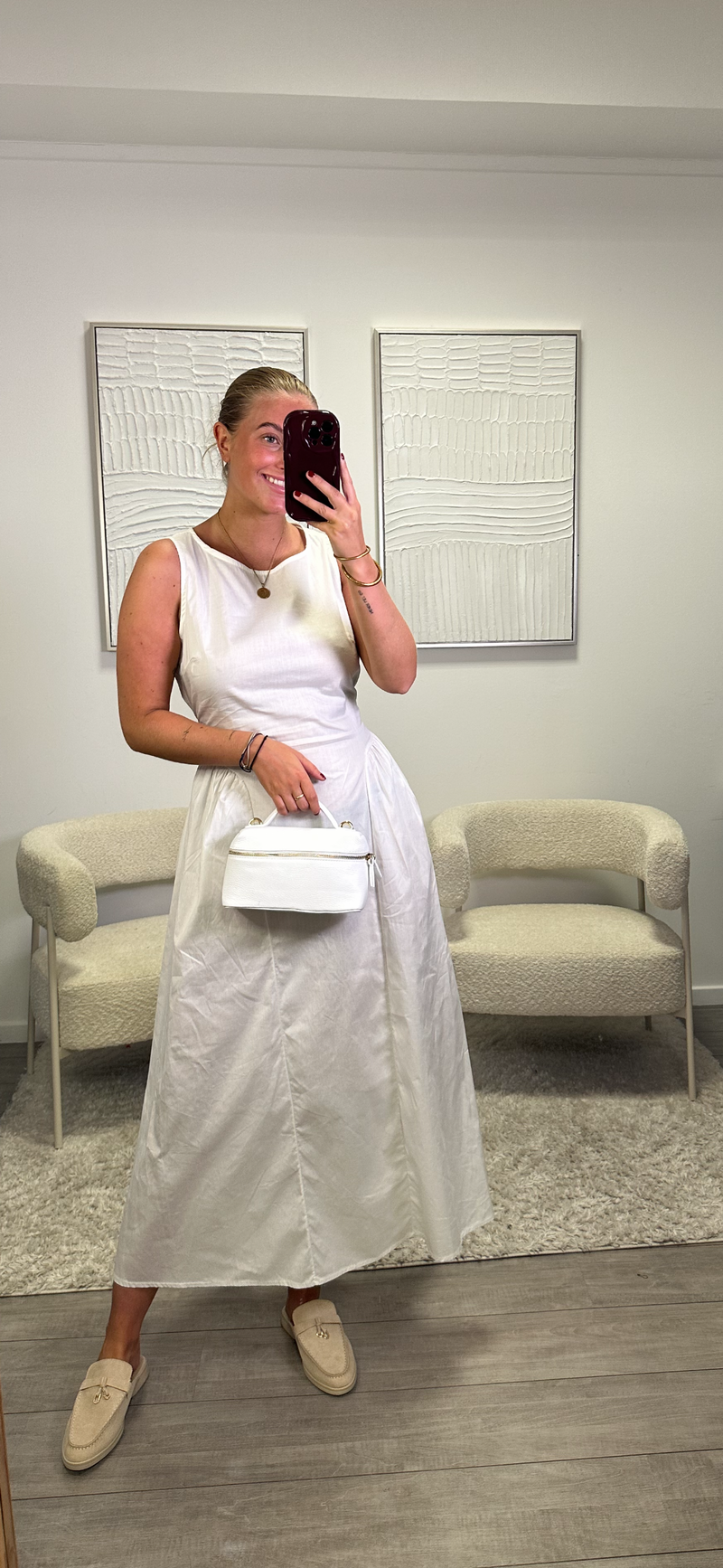 Chelsey Dress - White