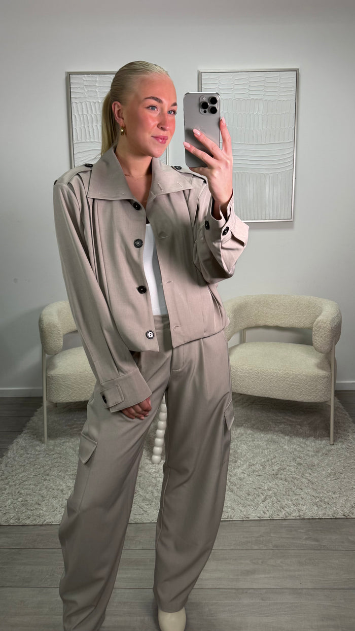 Monica Pants - Taupe
