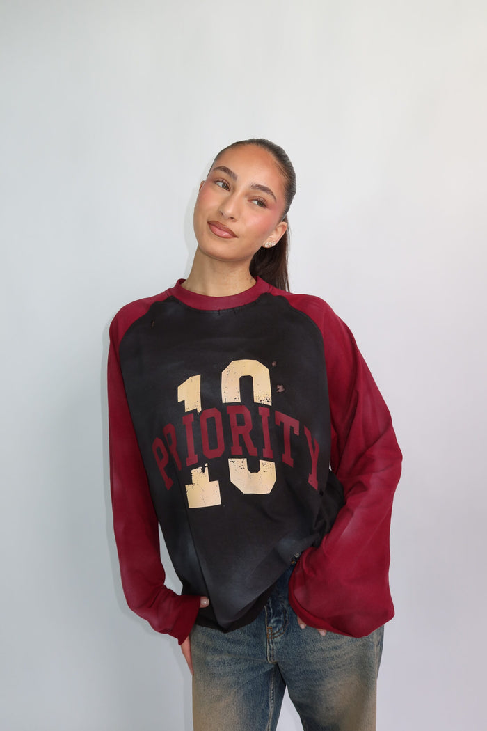 Noya Longsleeve - Rood