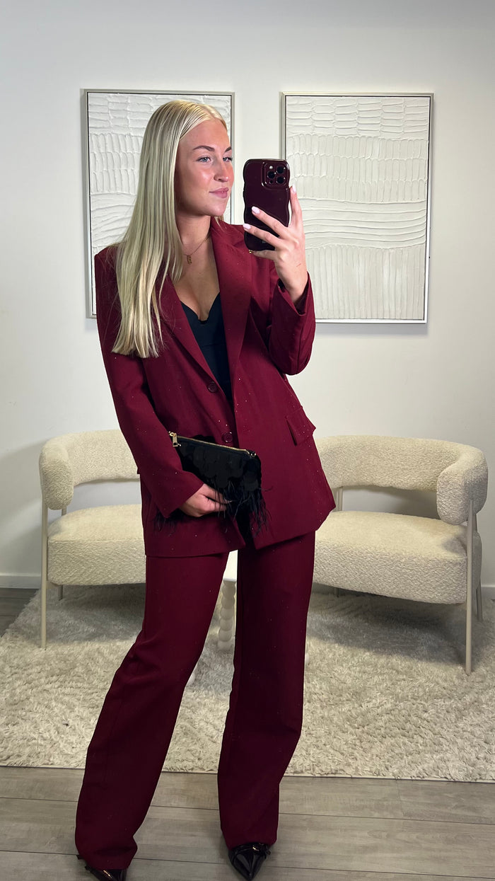 Clea Pants - Bordeaux