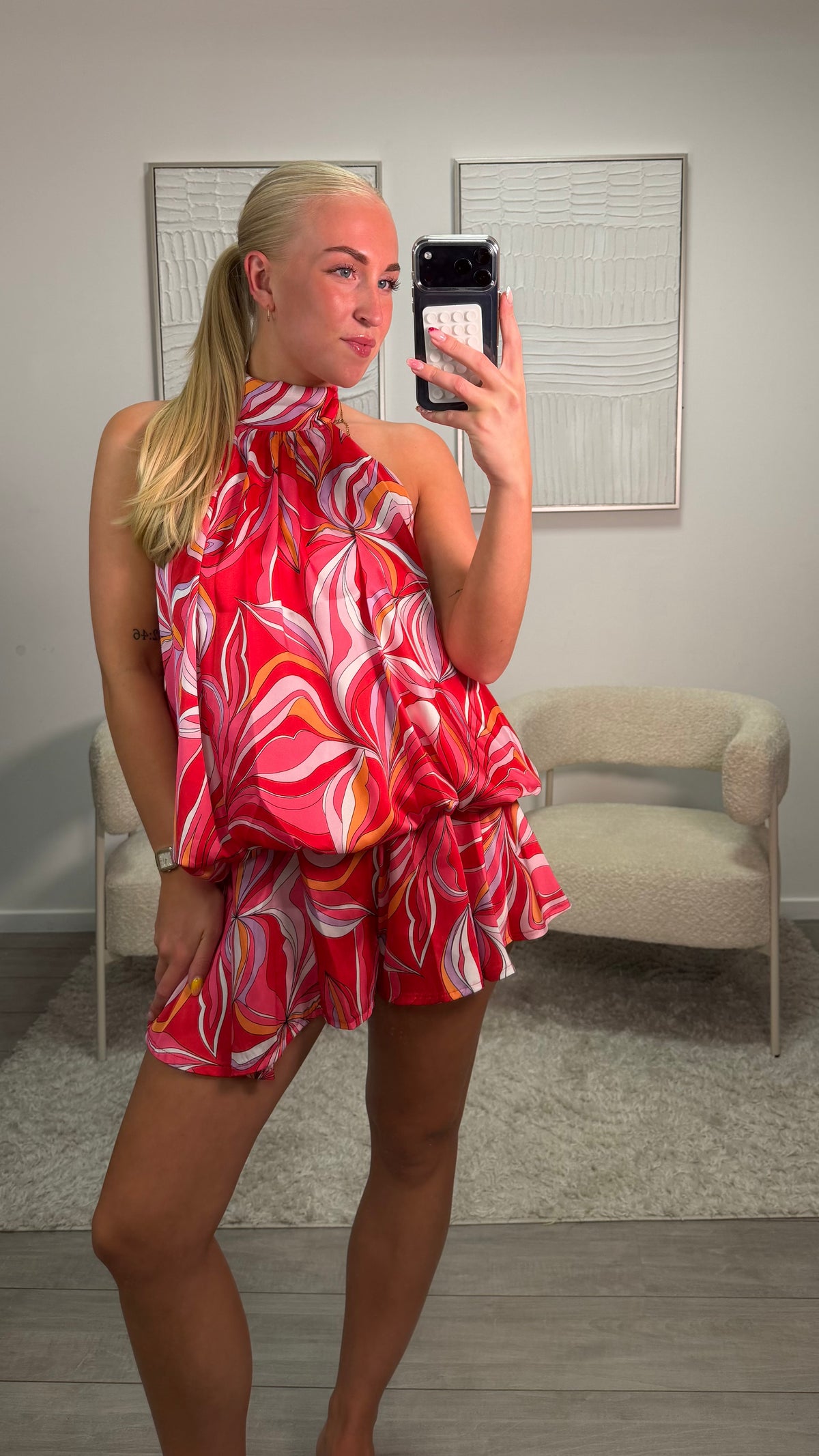 Aylani Playsuit - Roze