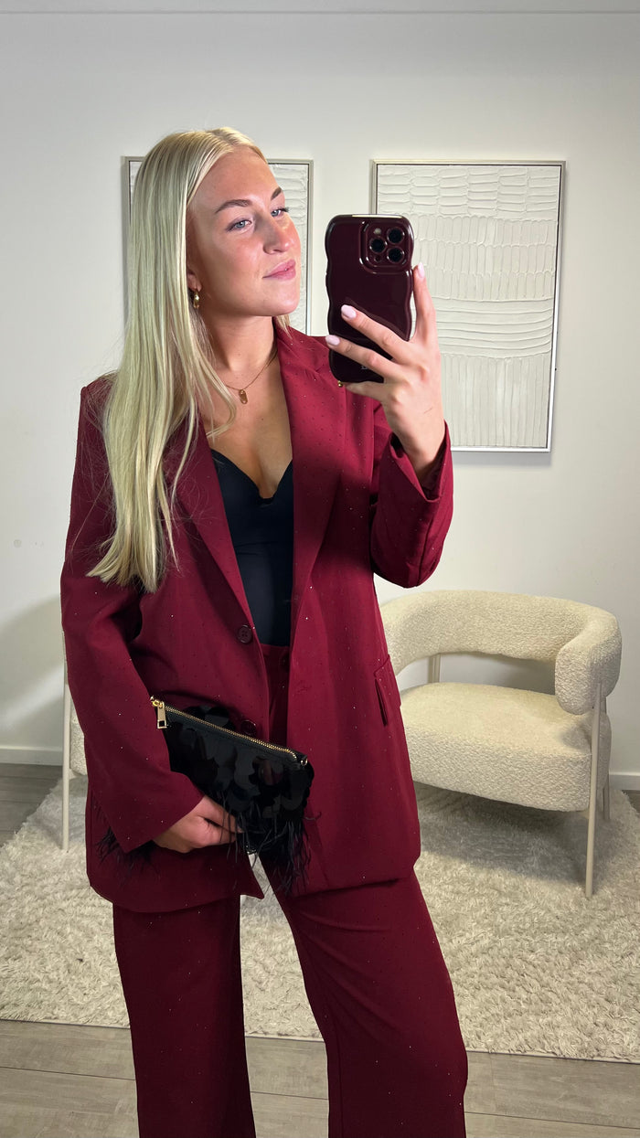 Clea Blazer - Bordeaux
