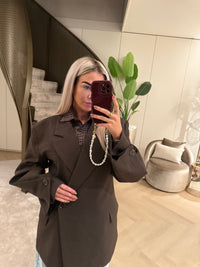 Macy Blazer - Brown