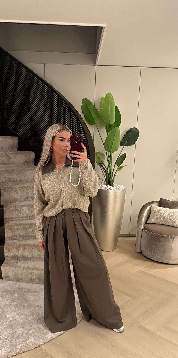 Sophia Pants - Taupe