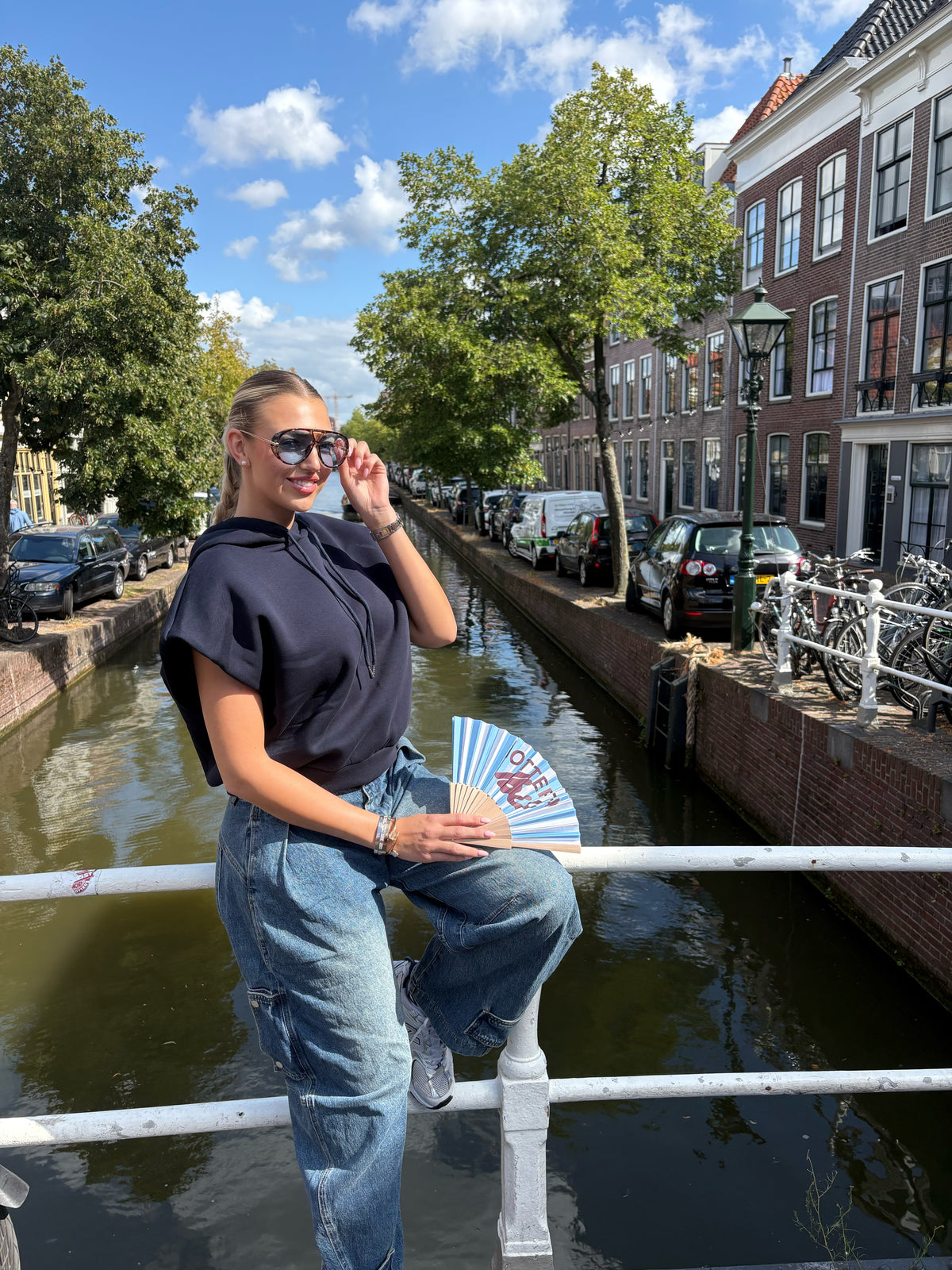 Alexa Top - Donkerblauw
