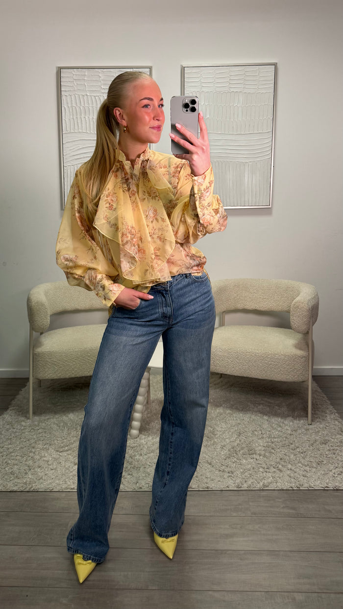 Sarai Blouse - Yellow