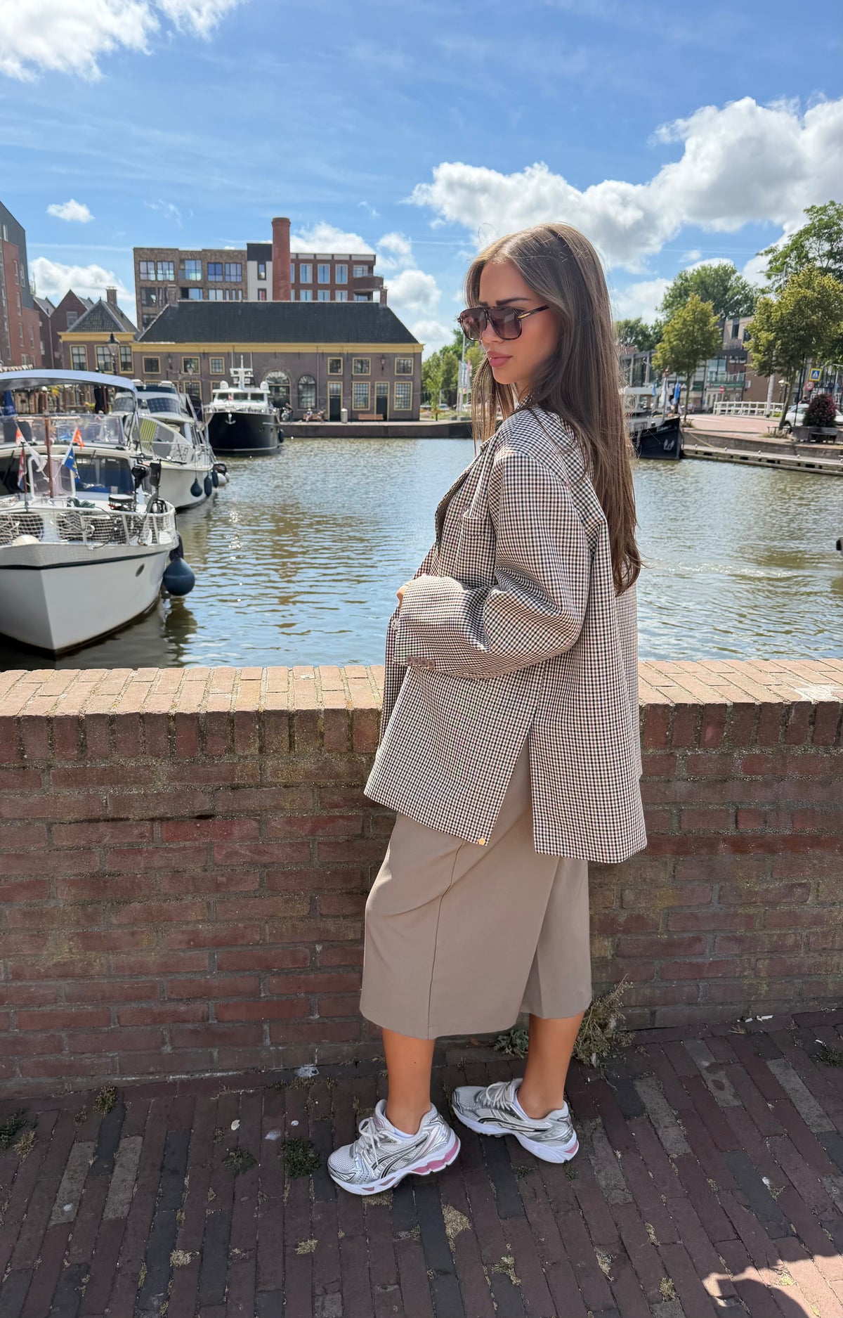 June Bermuda - Beige