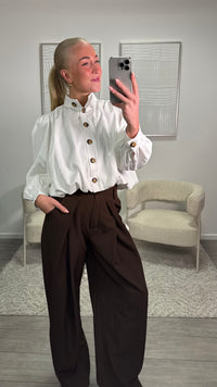 Quinty Blouse - Wit