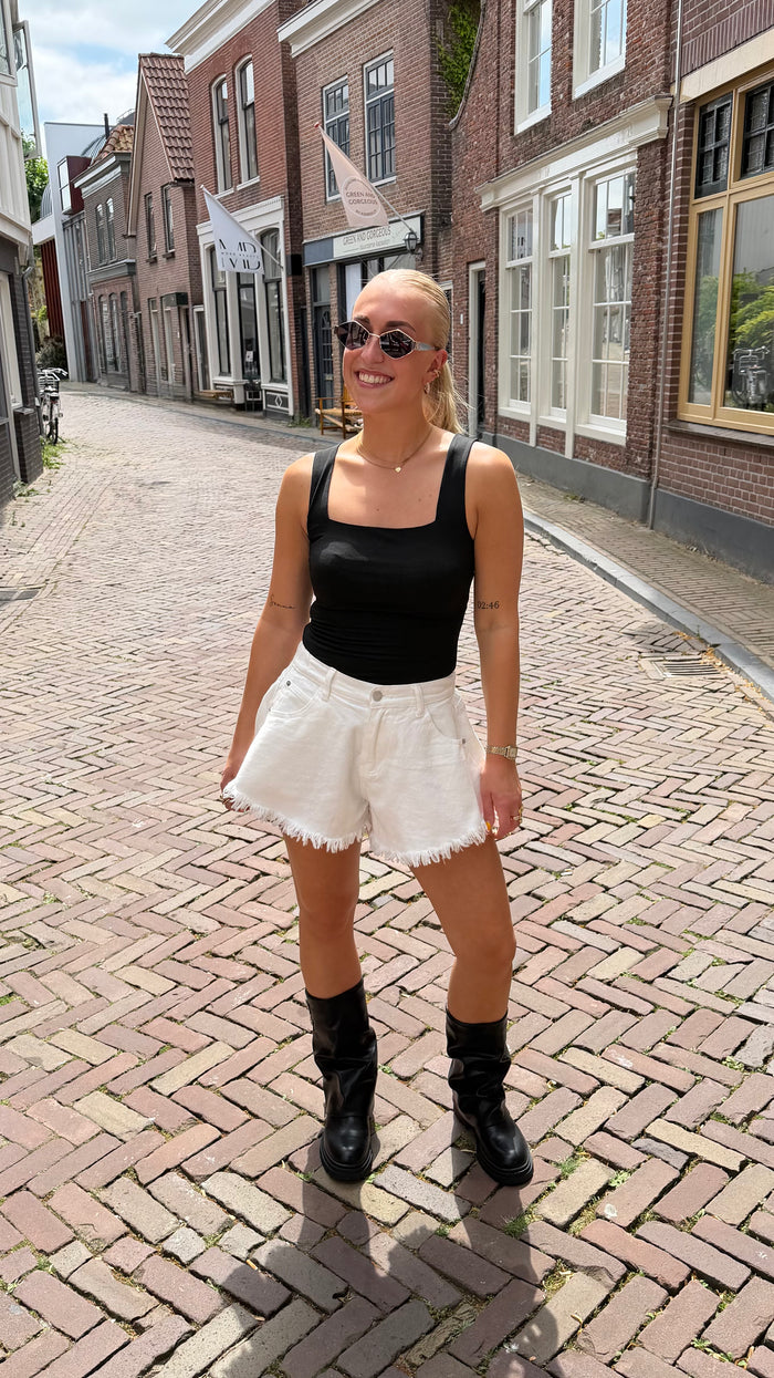 Jette Top - Zwart