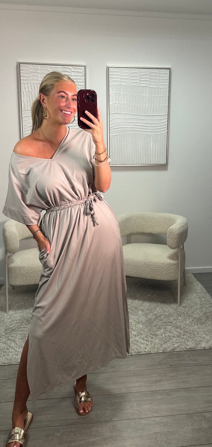 Olivia Dress - Beige