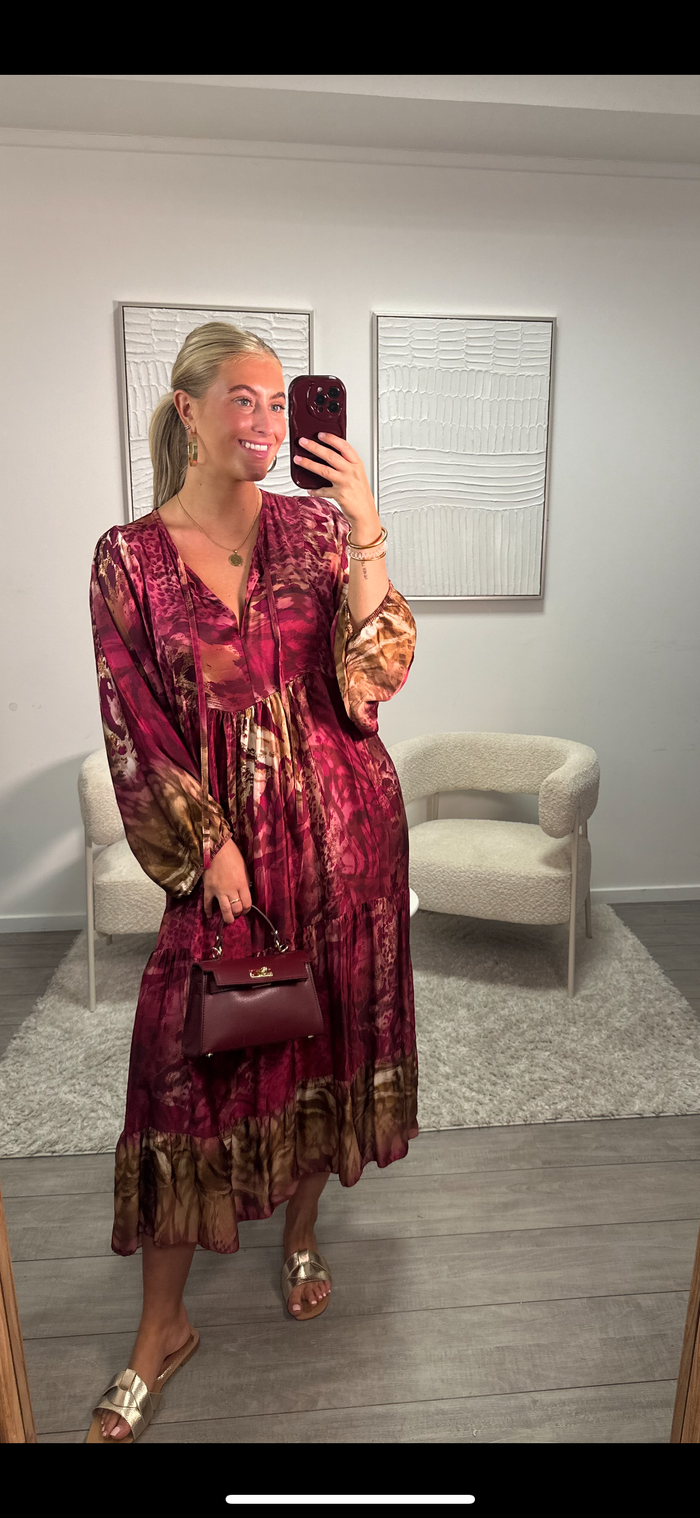 Sara Dress - Red