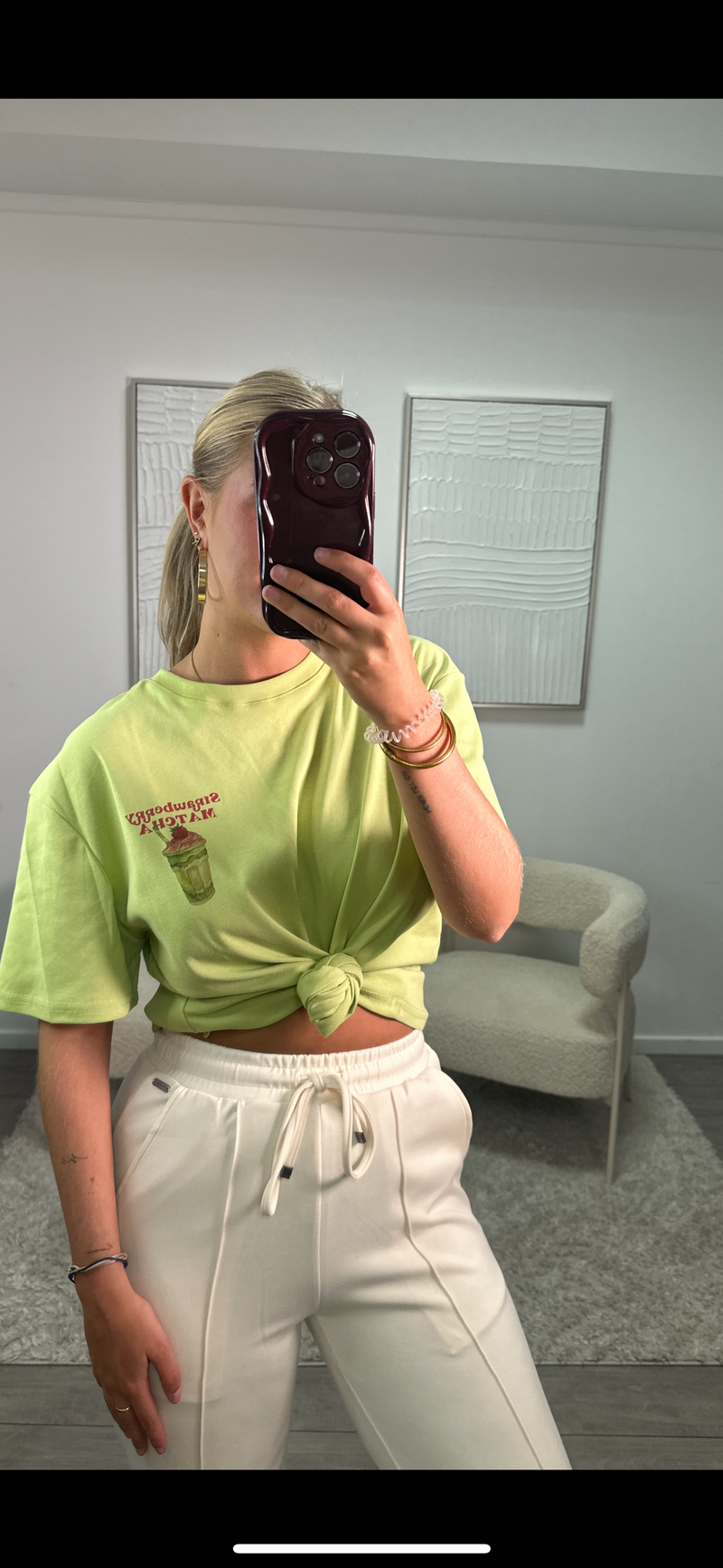 Matcha Tshirt - Green
