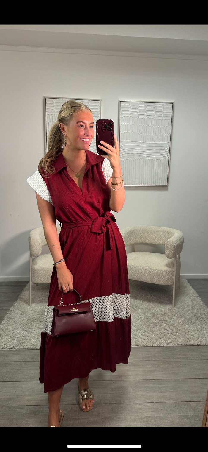 Nora Dress - Red