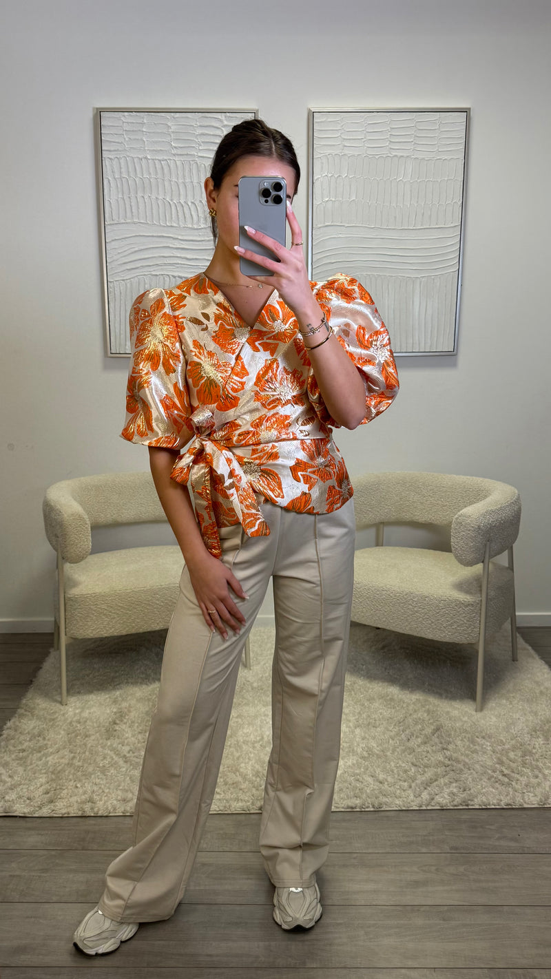 Frida Top - Orange