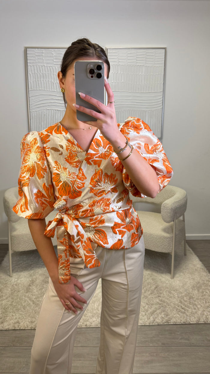 Frida Top - Orange