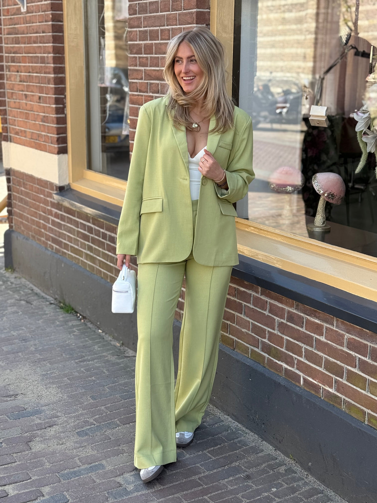 Tyla Pants - Jade Green