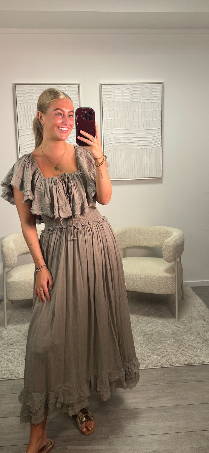 Liv Dress - Taupe