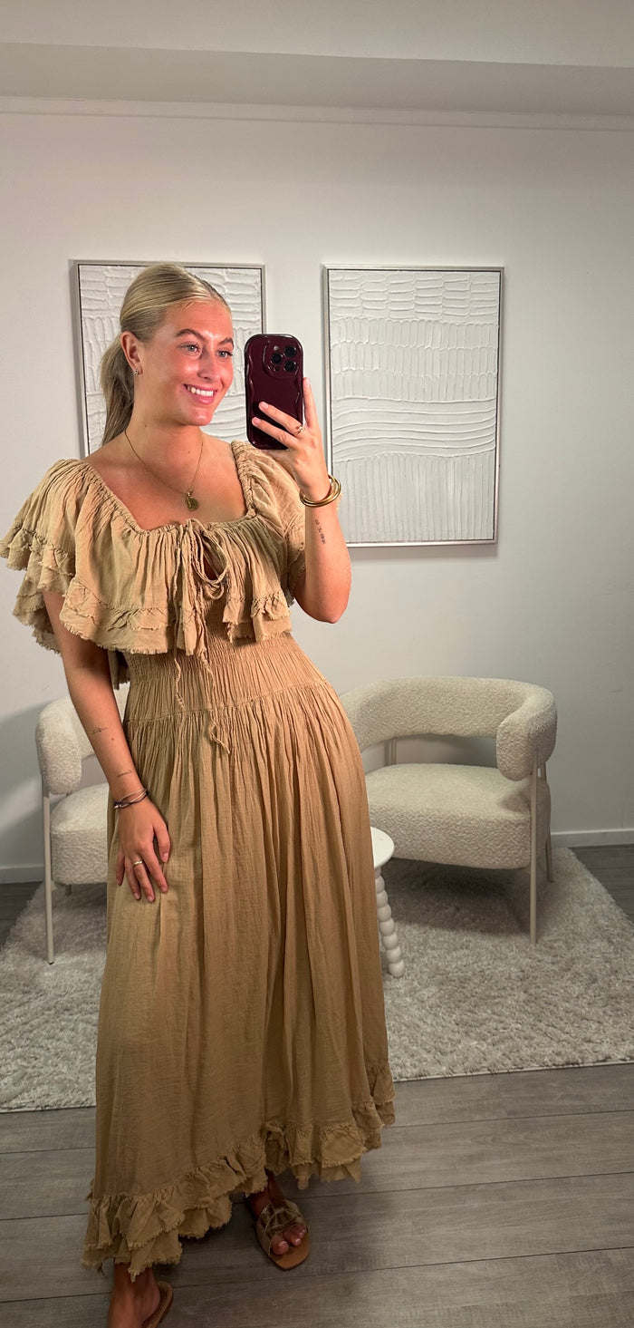 Liv Dress - Camel
