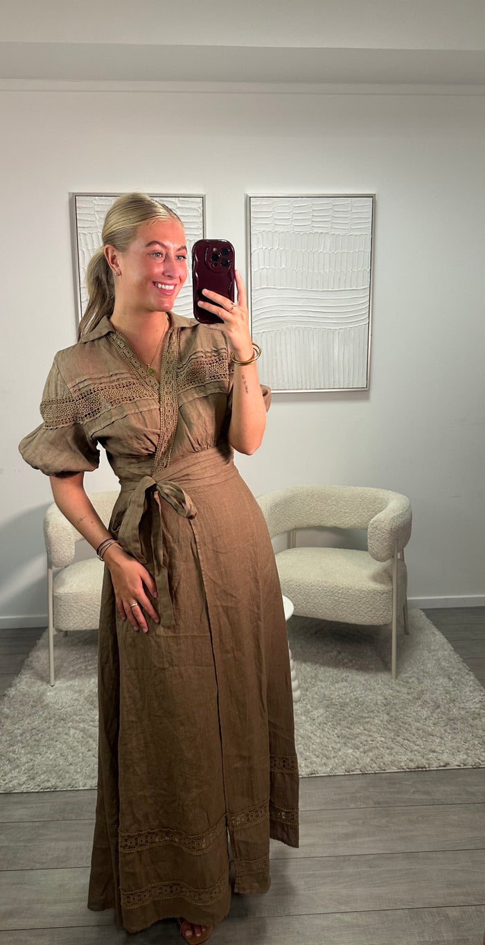 Donna Dress - Camel