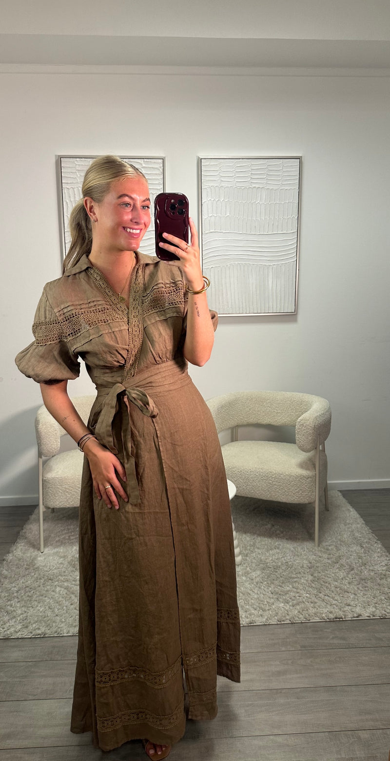 Donna Dress - Camel