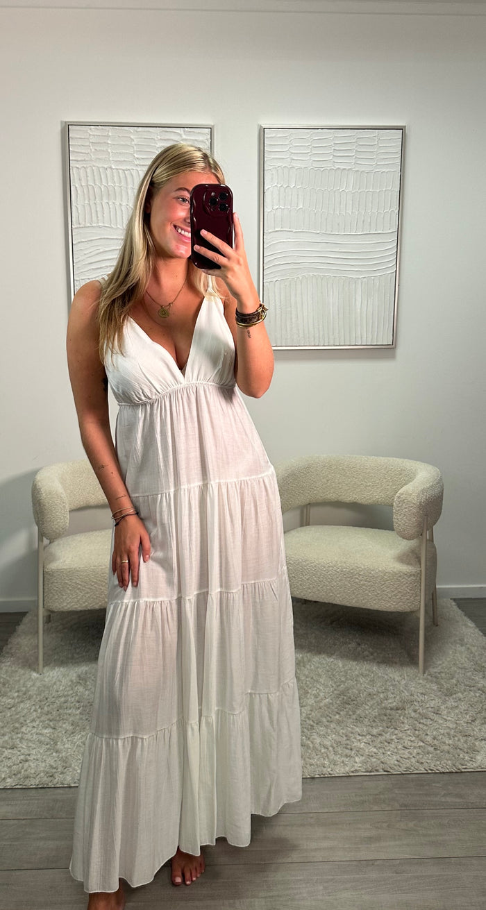 May Dress - White