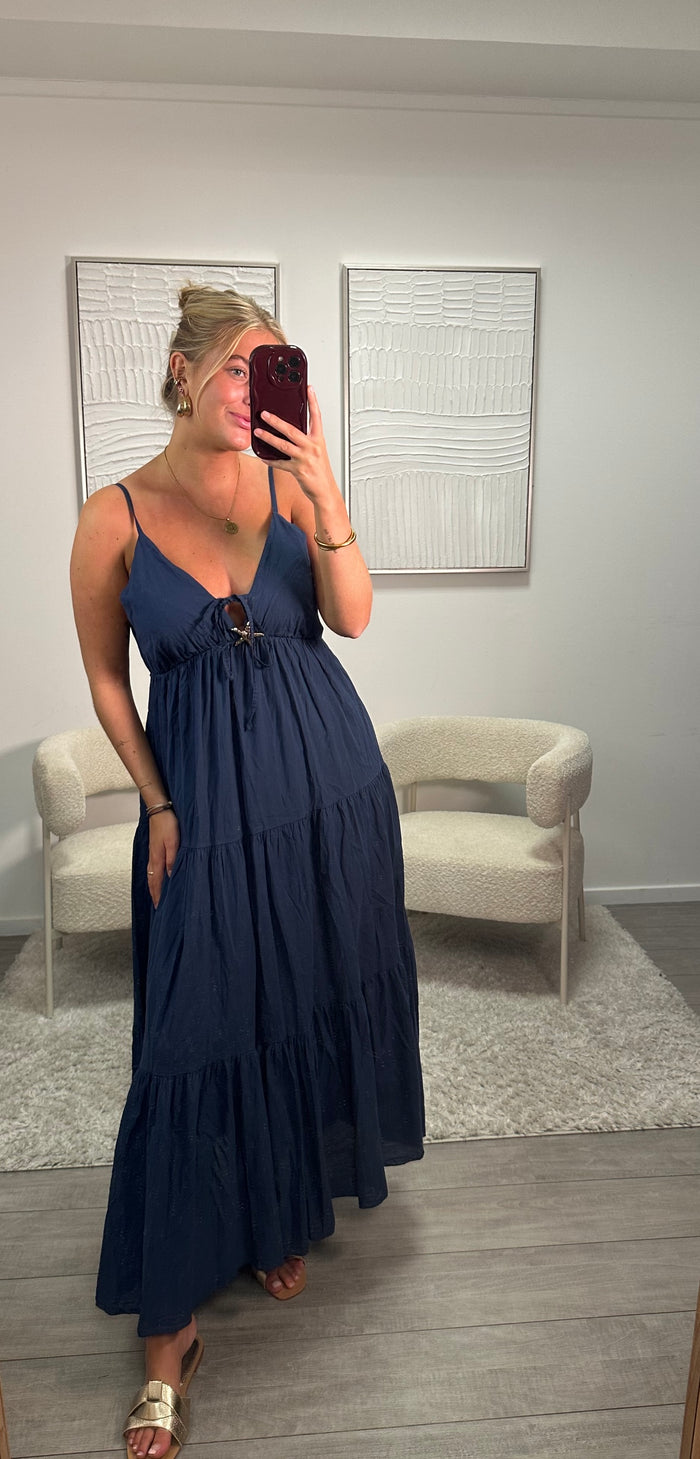 Nikki Dress - Dark Blue
