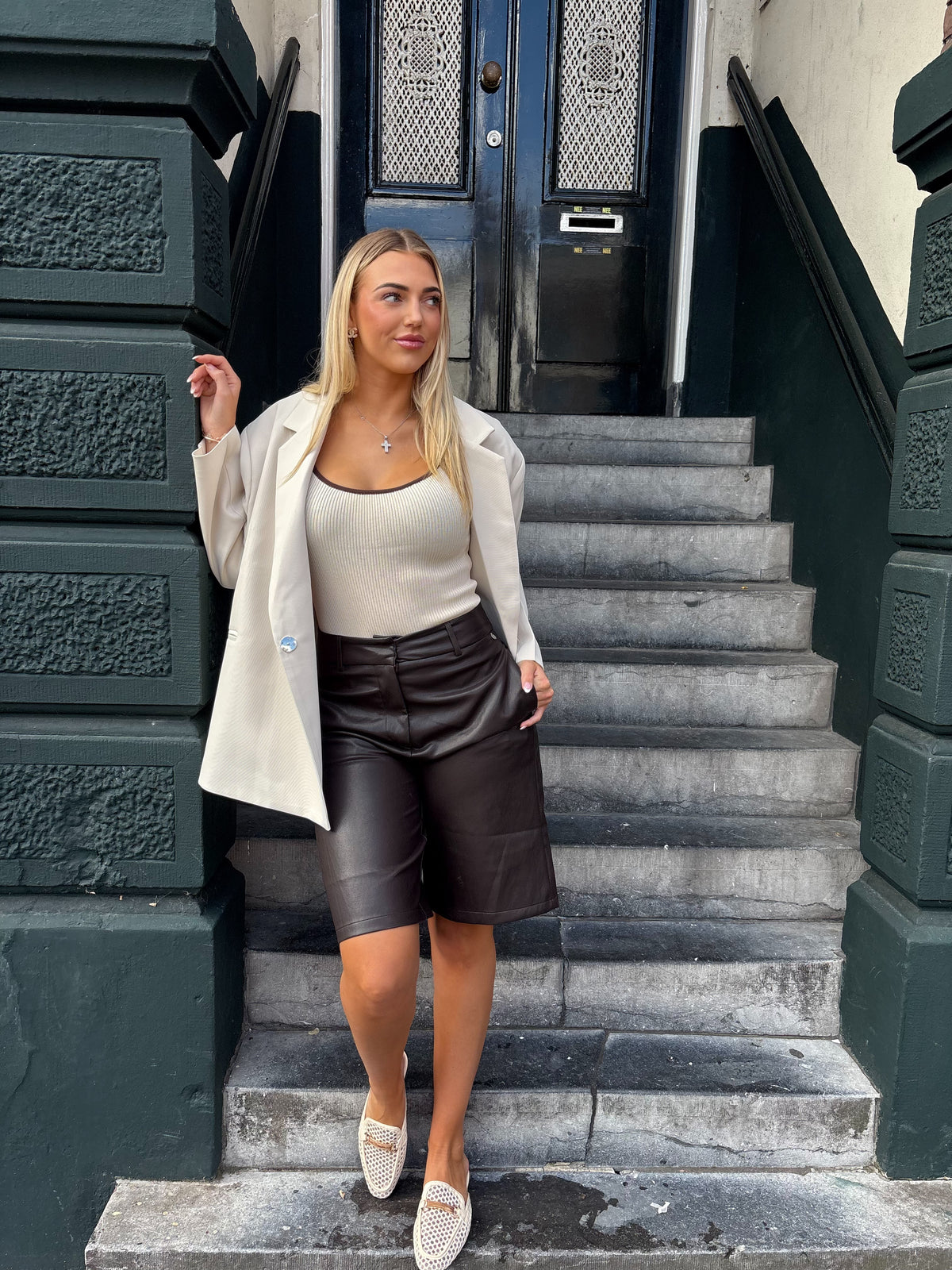 Axelle Blazer - Creme