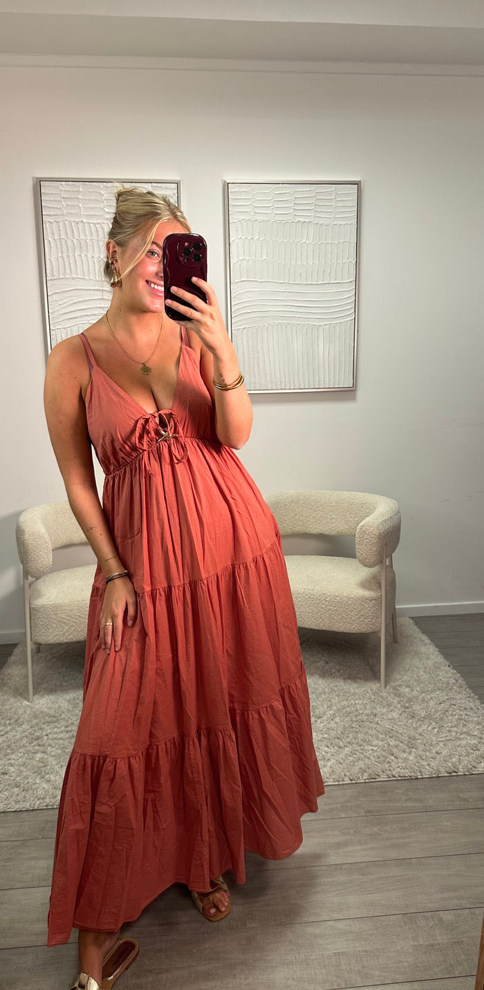 Nikki Dress - Peach