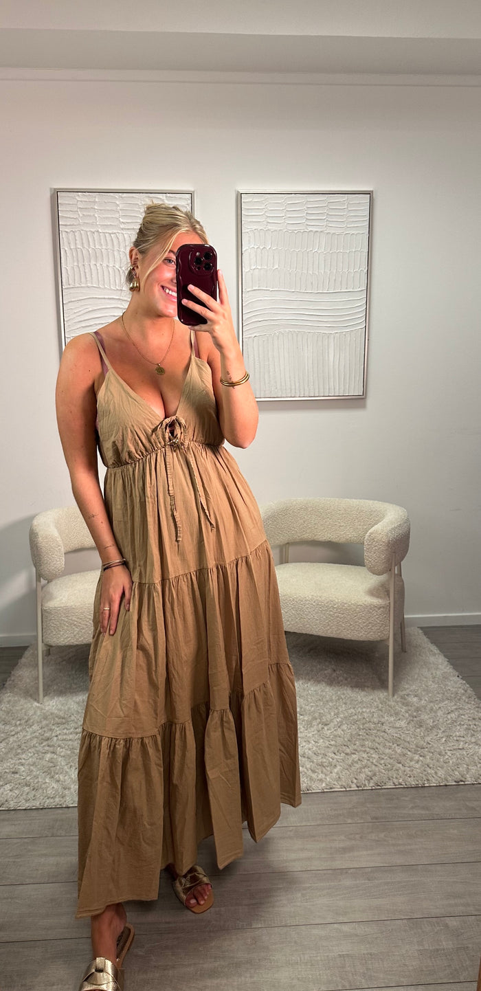 Nikki Dress - Camel