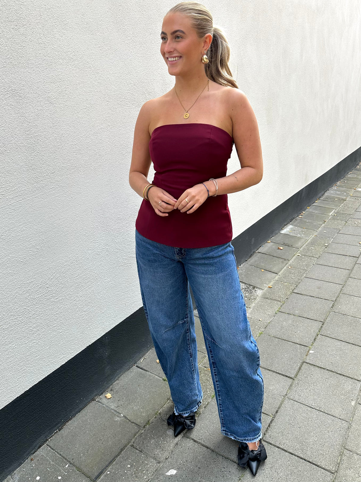 Bowi Top - Bordeaux