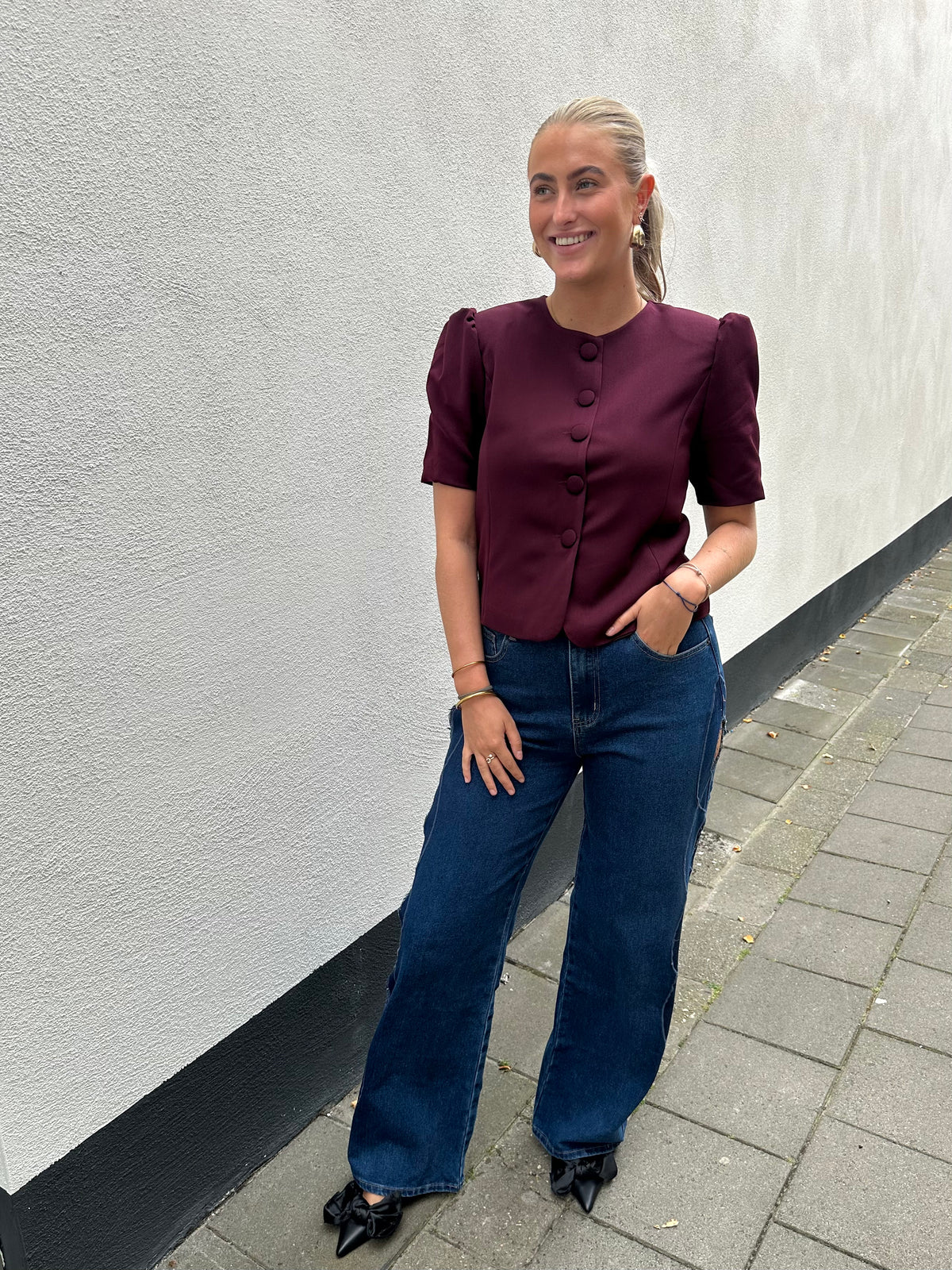 Lucy Top - Bordeaux