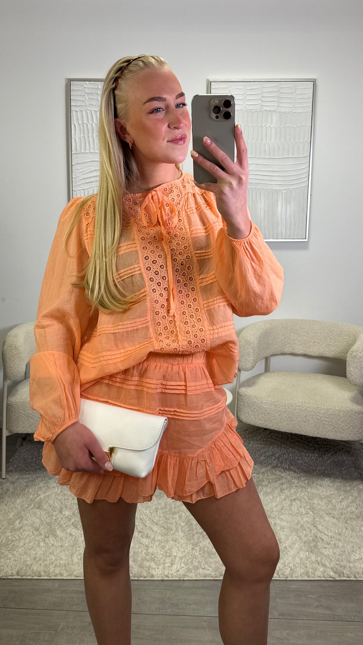 Yuna Blouse - Oranje